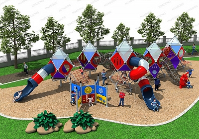 网绳攀爬 HD-SSW003