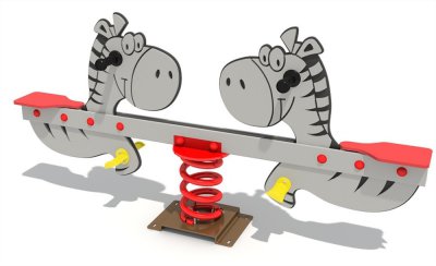  米兰中国milan·运动游乐斑马主题双人儿