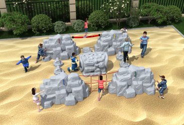 米兰中国milan·运动儿童攀爬墙攀岩石钻