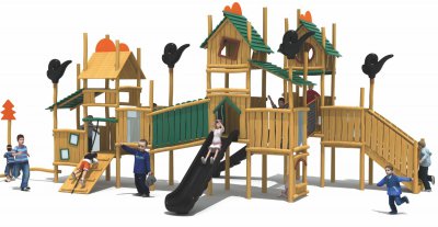 米兰中国milan·运动游乐木质森林庄园主