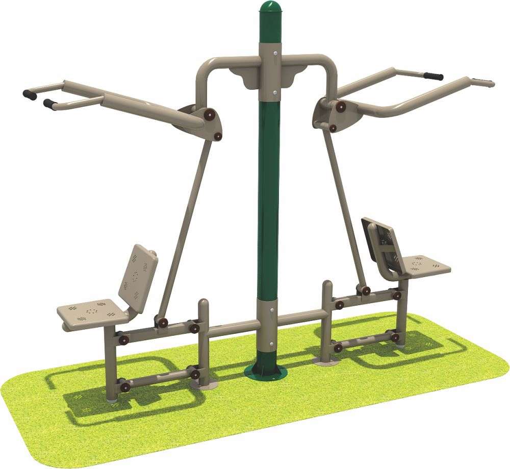 米兰中国milan·运动健身器材 双人坐拉器