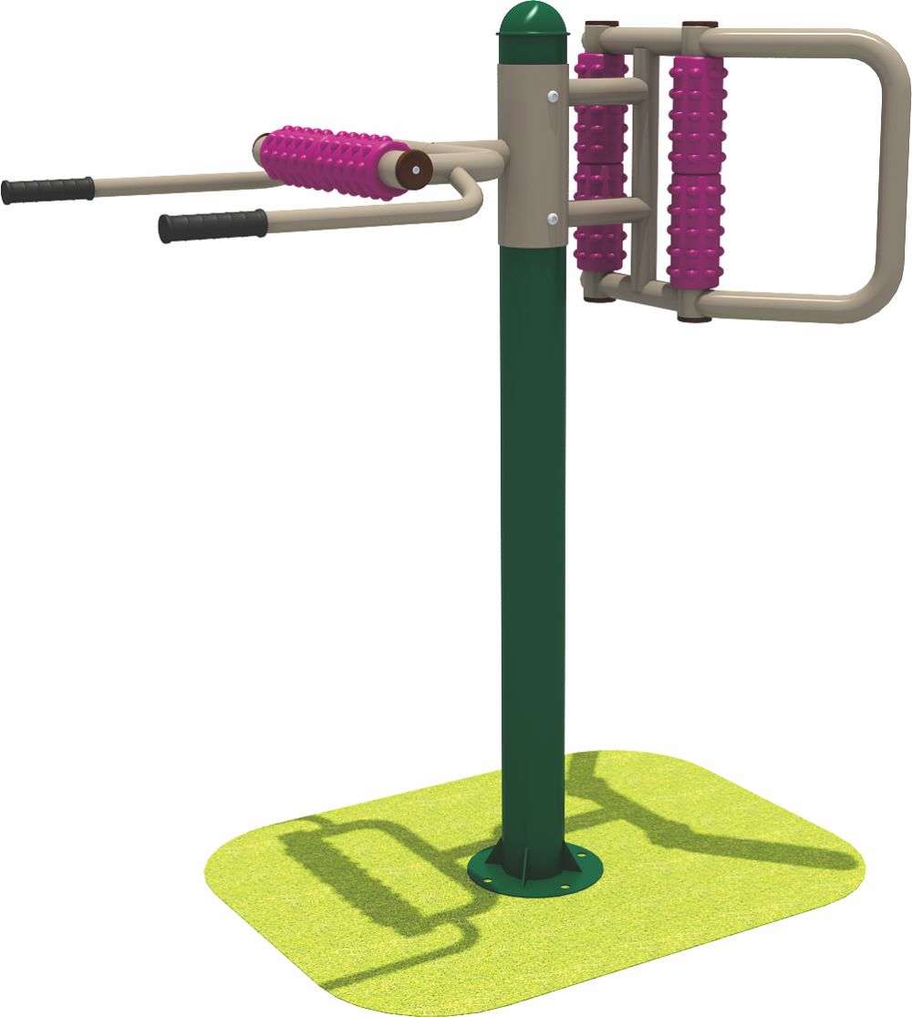 米兰中国milan·运动健身器材 双人腰背按