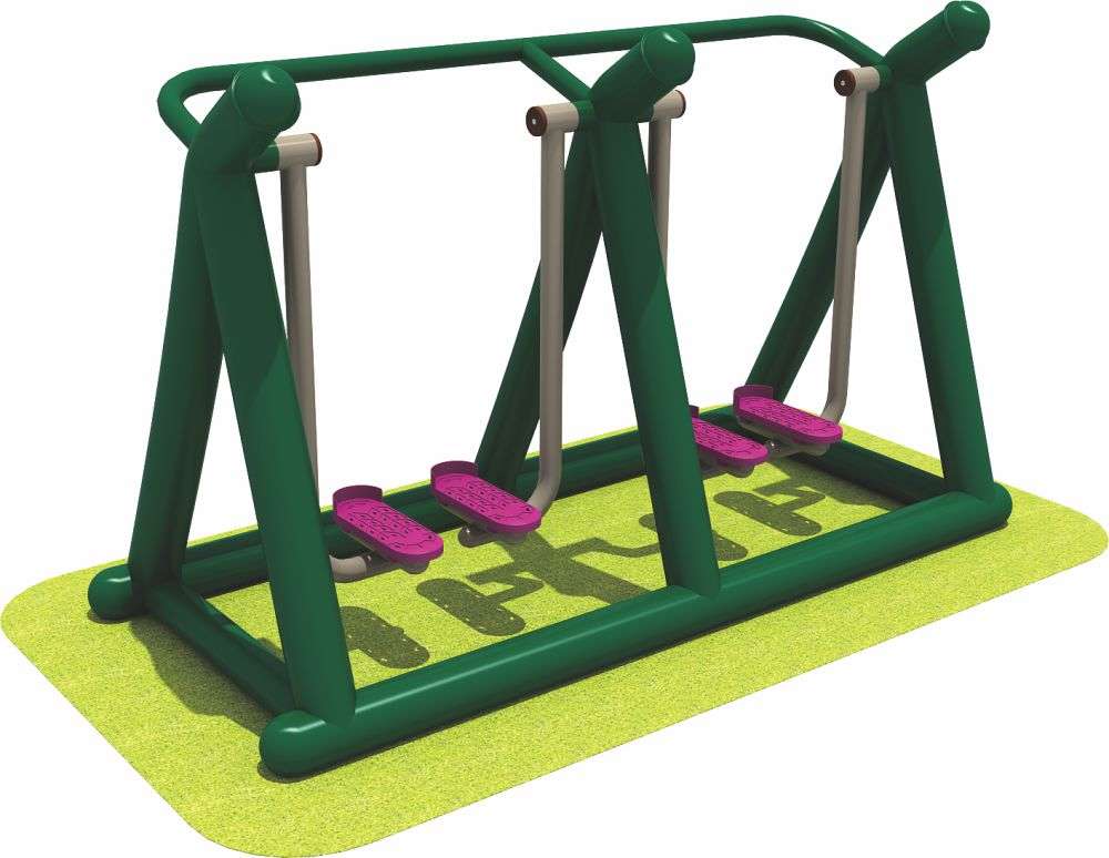 米兰中国milan·运动健身器材 两人落地漫